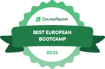 Course Report Best European Bootcamp Badge 2025