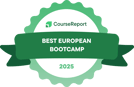 Course Report Best European Bootcamp Badge 2025
